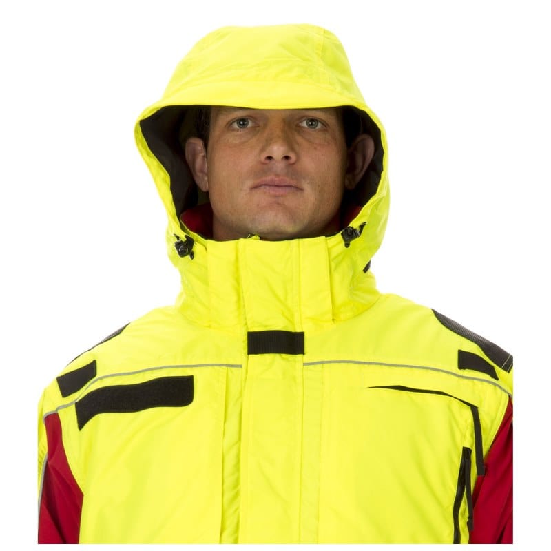 5.11 Responder Hi-Visibility Parka Range Red 6