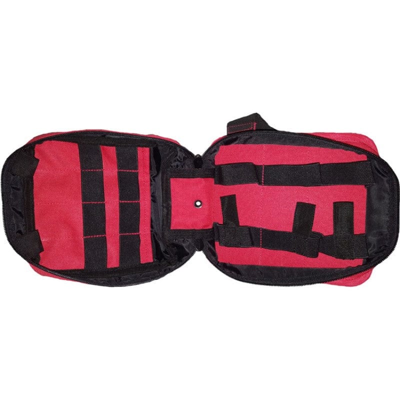 TAS 5287 Drop Leg Medical Pouch Red Open