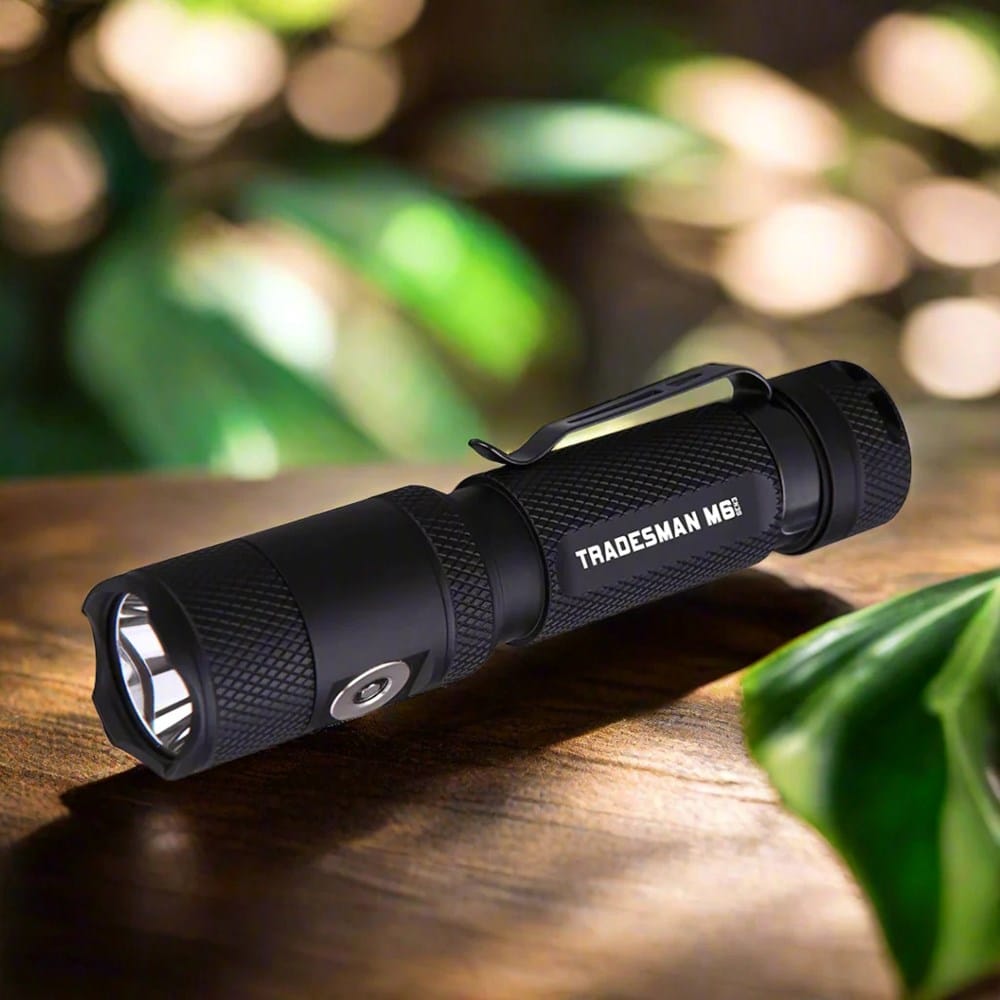 Powertac M6 GEN3 Tradesman - 2,030 Lumen Magnetic Tail Cap EDC Light