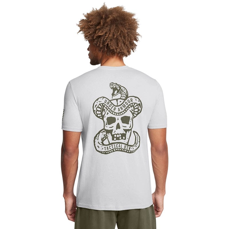Under Armour Tactical Division Short Sleeve T-Shirt Light Grey 4