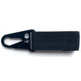 Valhalla Removable Webbing Keychain Black