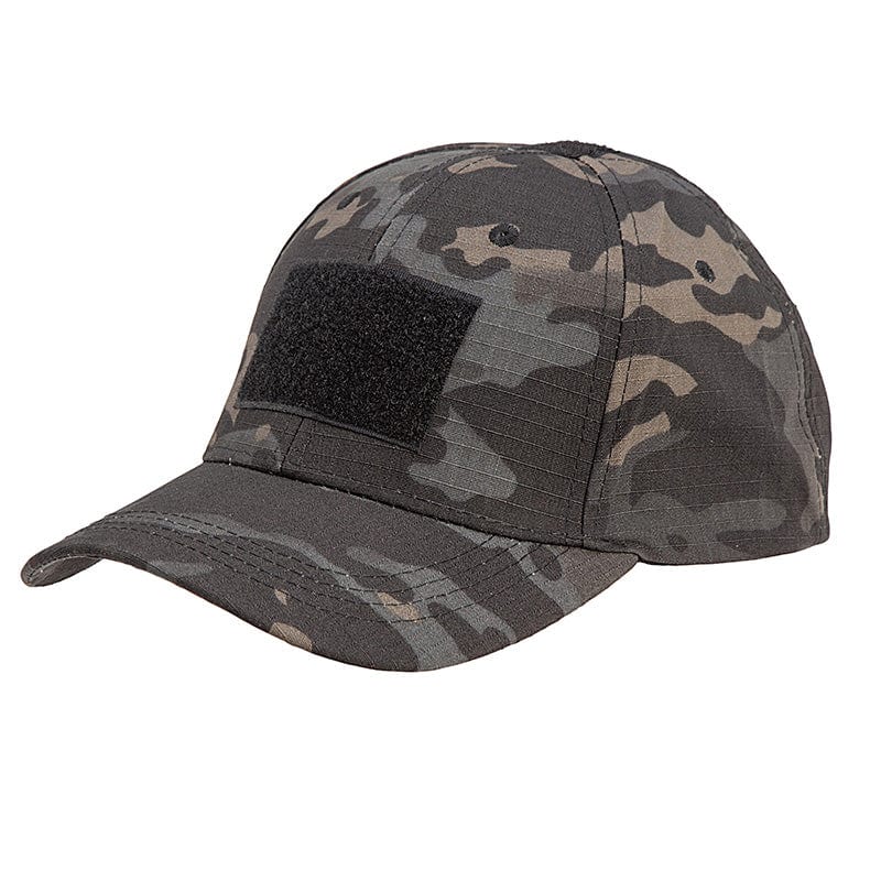 Valhalla Velcro Tactical Cap Multicam Black Front
