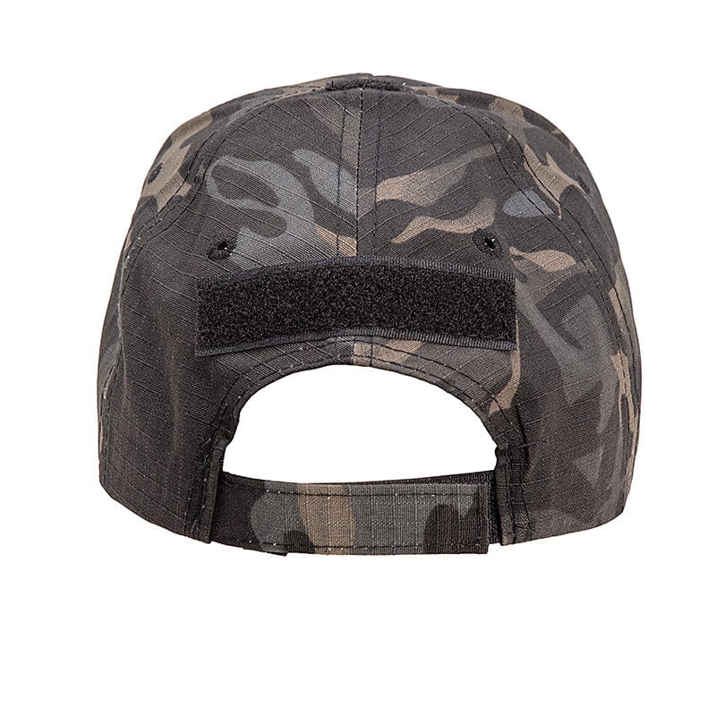 Valhalla Velcro Tactical Cap Multicam Black Back