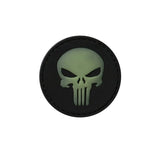 Valhalla Round Punisher Glow PVC Patch