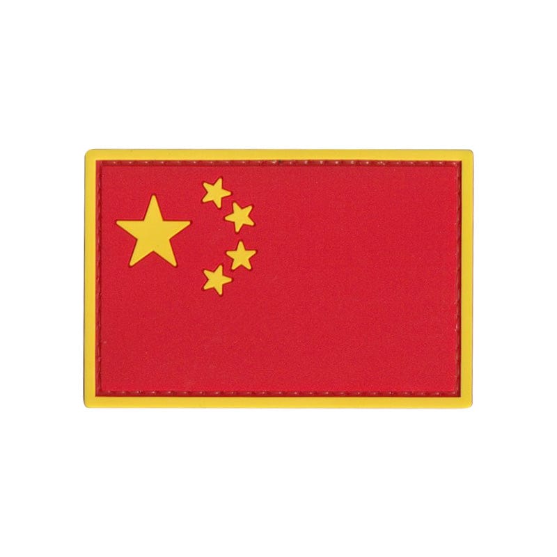 Valhalla China Flag PVC Patch
