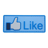 Valhalla Like Button PVC Patch
