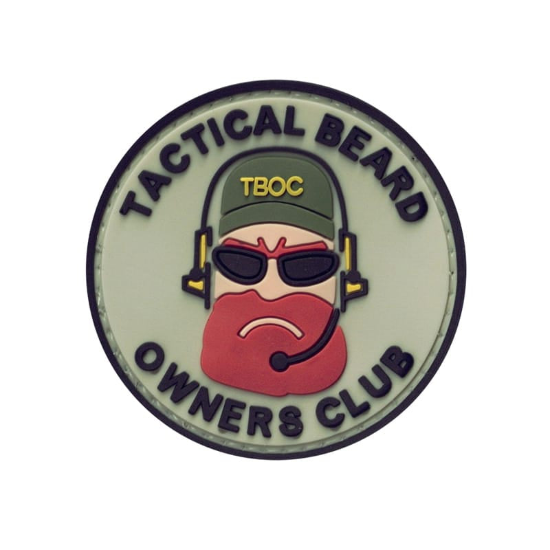Valhalla Tactical Beard Owners Club PVC Patch
