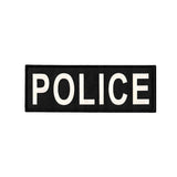 Valhalla White & Black Police Patch