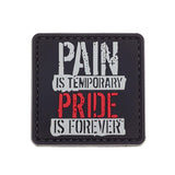 Valhalla Pain is Temporary, Pride is Forever PVC Patch