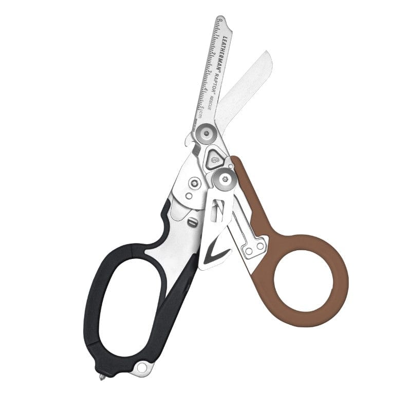 Leatherman Raptor Rescue with Utility Holster-Tan/Black