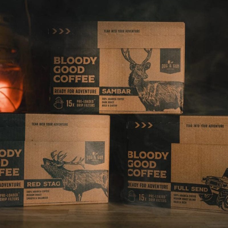 Dog & Gun Coffee Pre-Loaded Drip Filter Pack