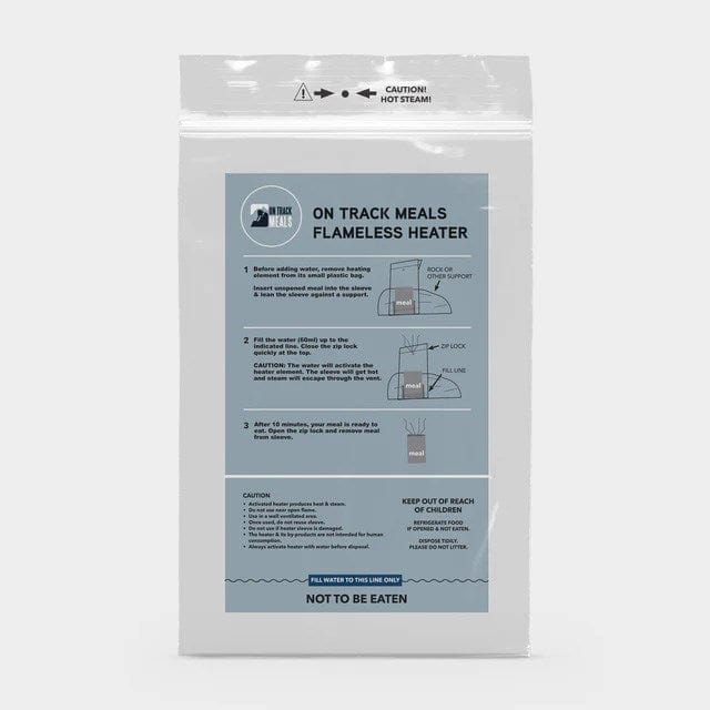 On Track Meals Flameless Heater Bags (5 Pack)