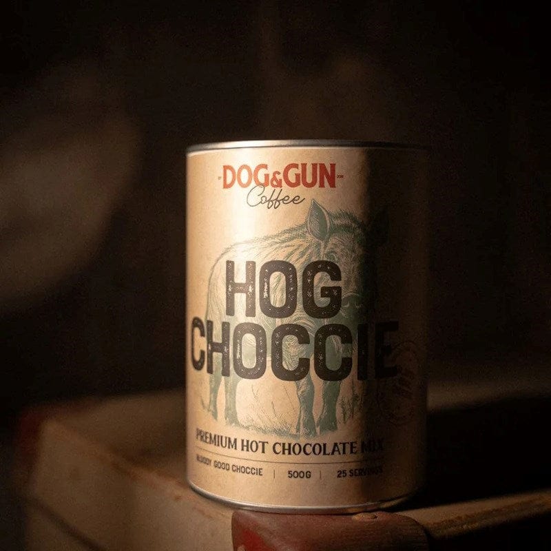 Dog & Gun Coffee Hog Choccie - Hot Chocolate Mix 500g