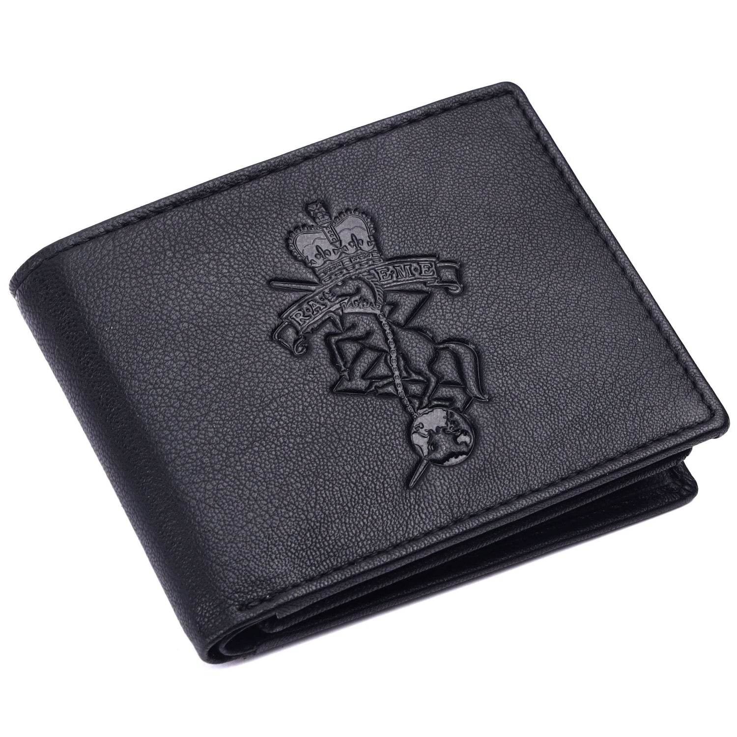LEATHER EMBOSSED WALLET - RAEME