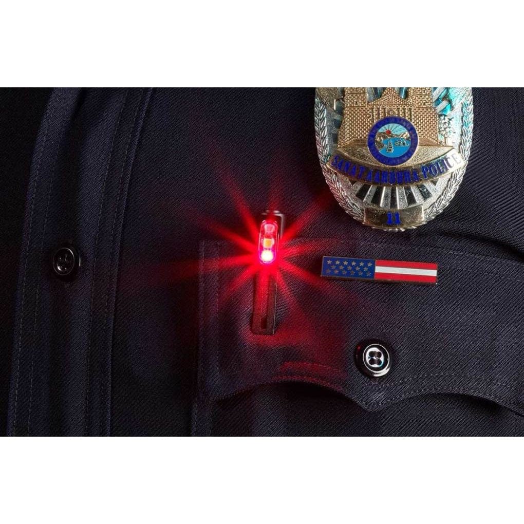 QuiqLite LiteStick Tactical LED Clip-On Light - Red/White