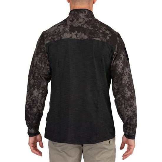 5.11 GEO7 Rapid Half Zip Shirt Night Back