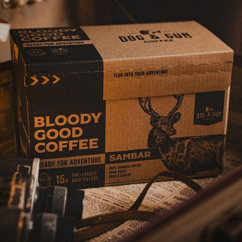 Dog & Gun Coffee Pre-Loaded Drip Filter Pack