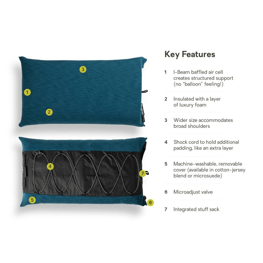 Nemo Fillo Luxury Camping Pillow