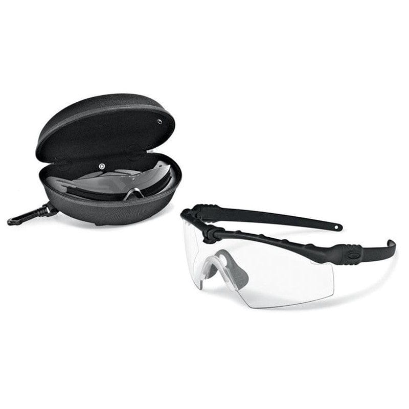 Oakley SI Ballistic M-Frame 3.0 Black Frame, Clear Lens with Case