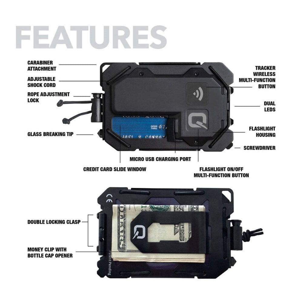 Quiqlite TAQTracker Tactical Wallet 3
