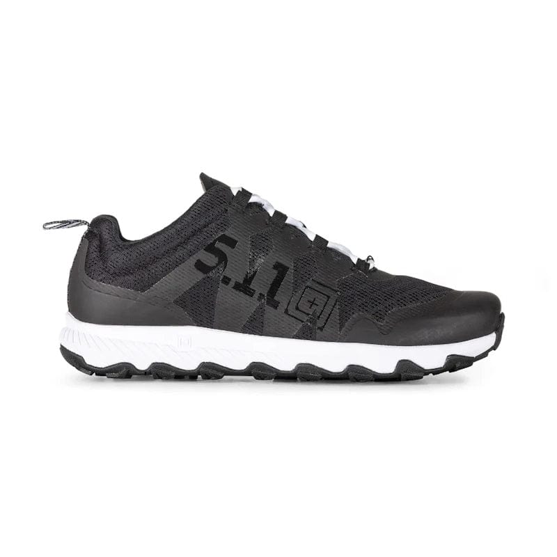 5.11 A/T Trainer - Black/White Side View Right