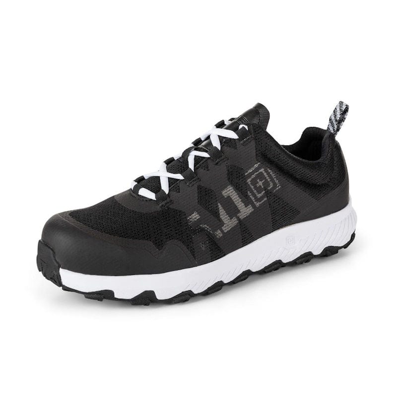 5.11 A/T Trainer - Black/White Side View Left
