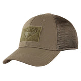 Condor Flex Tactical Mesh Cap Brown Front