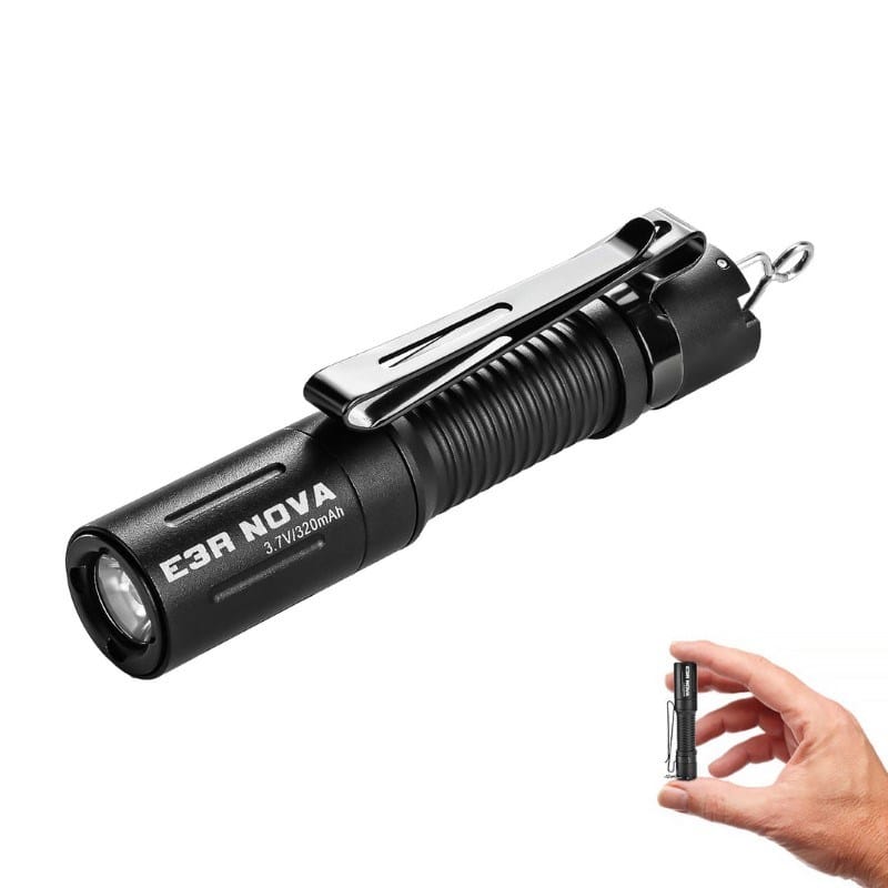 Powertac E3R Nova - 820 Lumen Rechargeable Flashlight