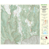 World Wide Maps Springbrook Binna Burra Topographic Map-1
