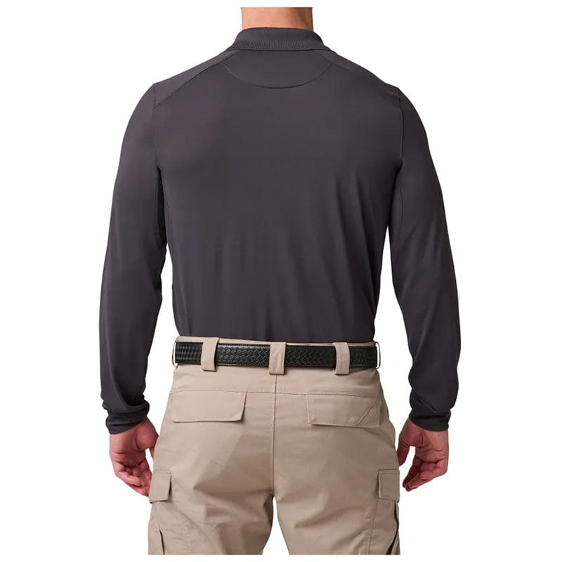 5.11 Helios Long Sleeve Polo Charcoal 4