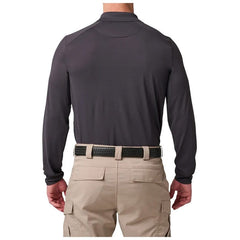 5.11 Helios Long Sleeve Polo Charcoal 4
