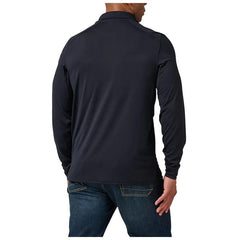 5.11 Helios Long Sleeve Polo Dark Navy 3