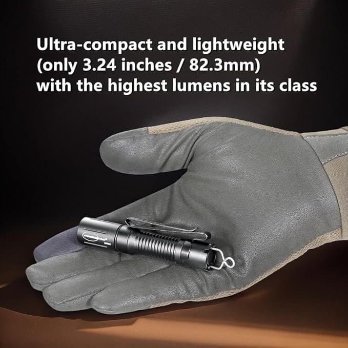 Powertac E3R Nova - 820 Lumen Rechargeable Flashlight