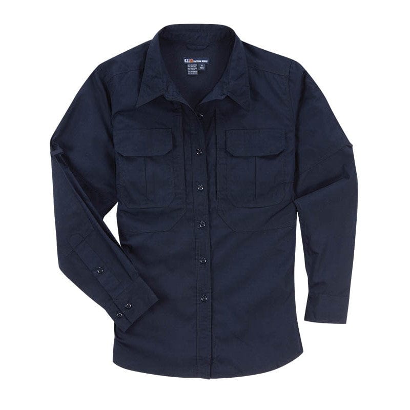 5.11 Women's Taclite Pro Long Sleeve Shirt Dark Navy 