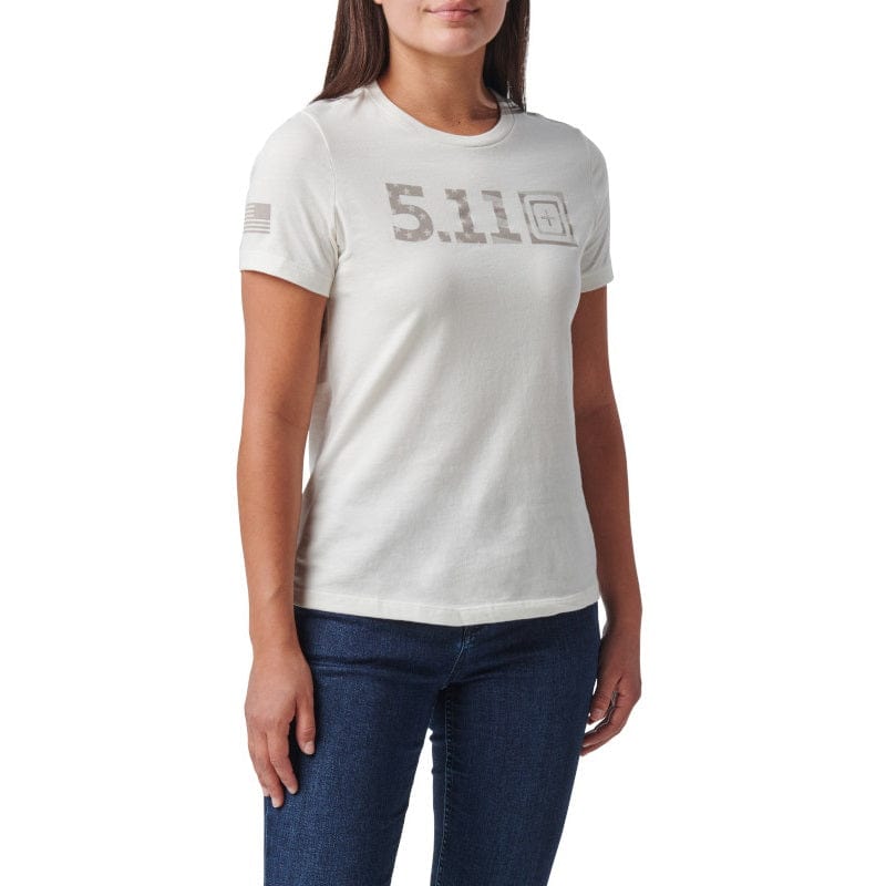 5.11 Silver Flag Logo T-Shirt