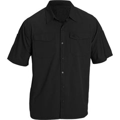 5.11 Freedom Flex Short Sleeve Shirt Black Front