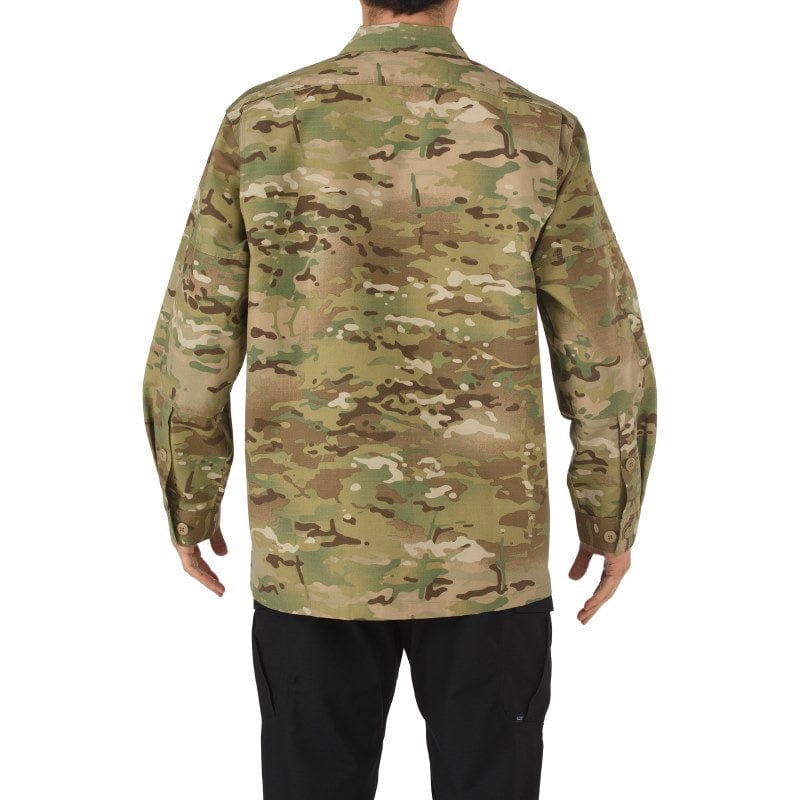 5.11 Multicam TDU Long Sleeve Shirt Back