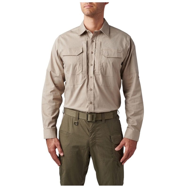 5.11 ABR Pro Long Sleeve Shirt-Khaki 1