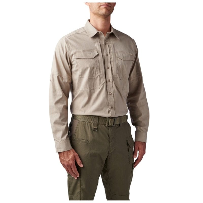 5.11 ABR Pro Long Sleeve Shirt-Khaki 2