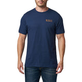5.11 Freedom Fries S/S Tee Pacific Navy Front