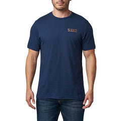 5.11 Freedom Fries S/S Tee Pacific Navy Front