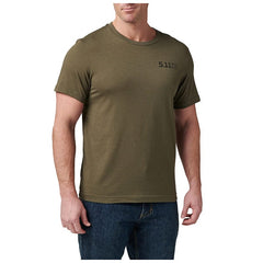 5.11 Freedom Fries S/S Tee Ranger Green Front 2