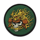 5.11 FLAMING SKULL PATCH
