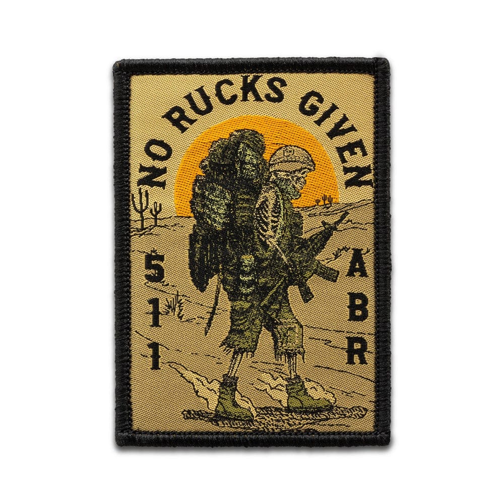 5.11 NO RUCKS GIVEN PATCH