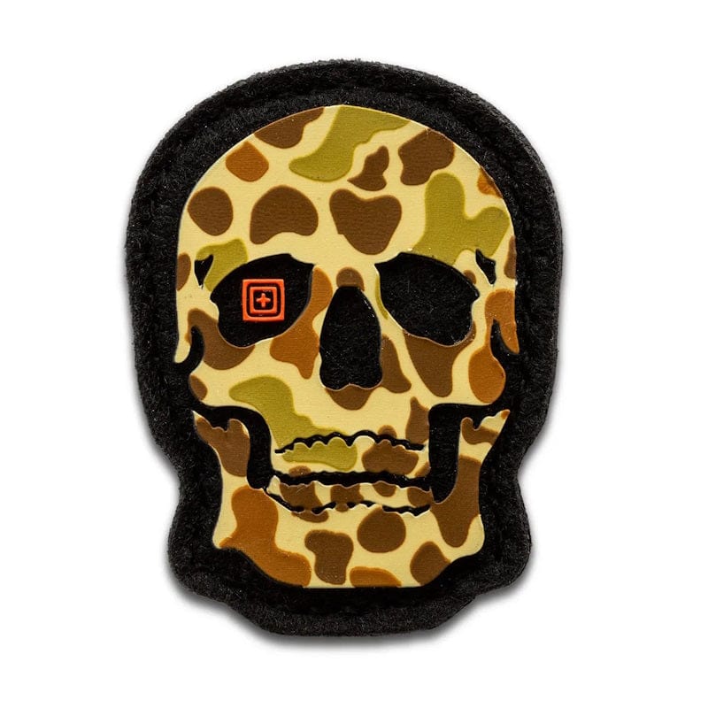 5.11 Skull Frog Camo Patch