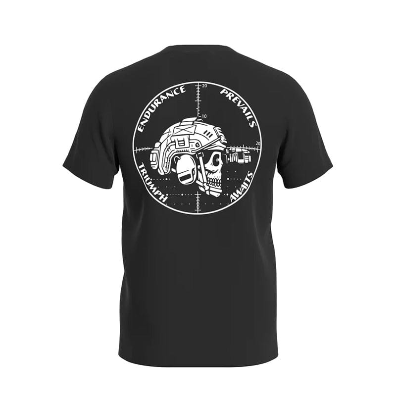 NXT Midnight Warrior Tee Black Back