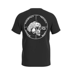 NXT Midnight Warrior Tee Black Back