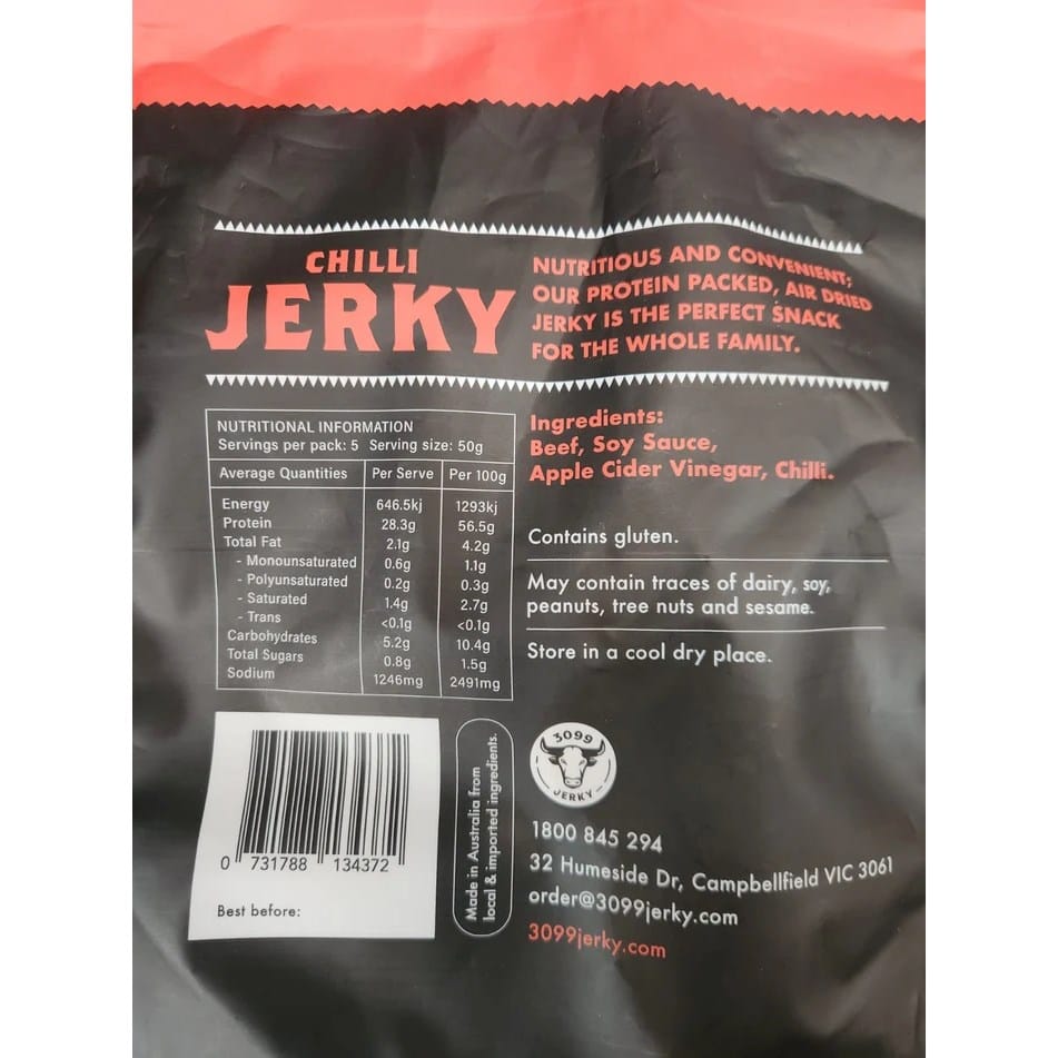 3099 Chilli Beef Jerky