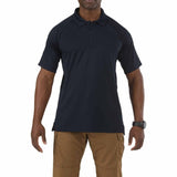 5.11 Performance Short Sleeve Polo Dark Navy Front View