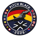 Mach 5 Pitch Black 2026 German Air Force Eurofighter Typhoon Patch